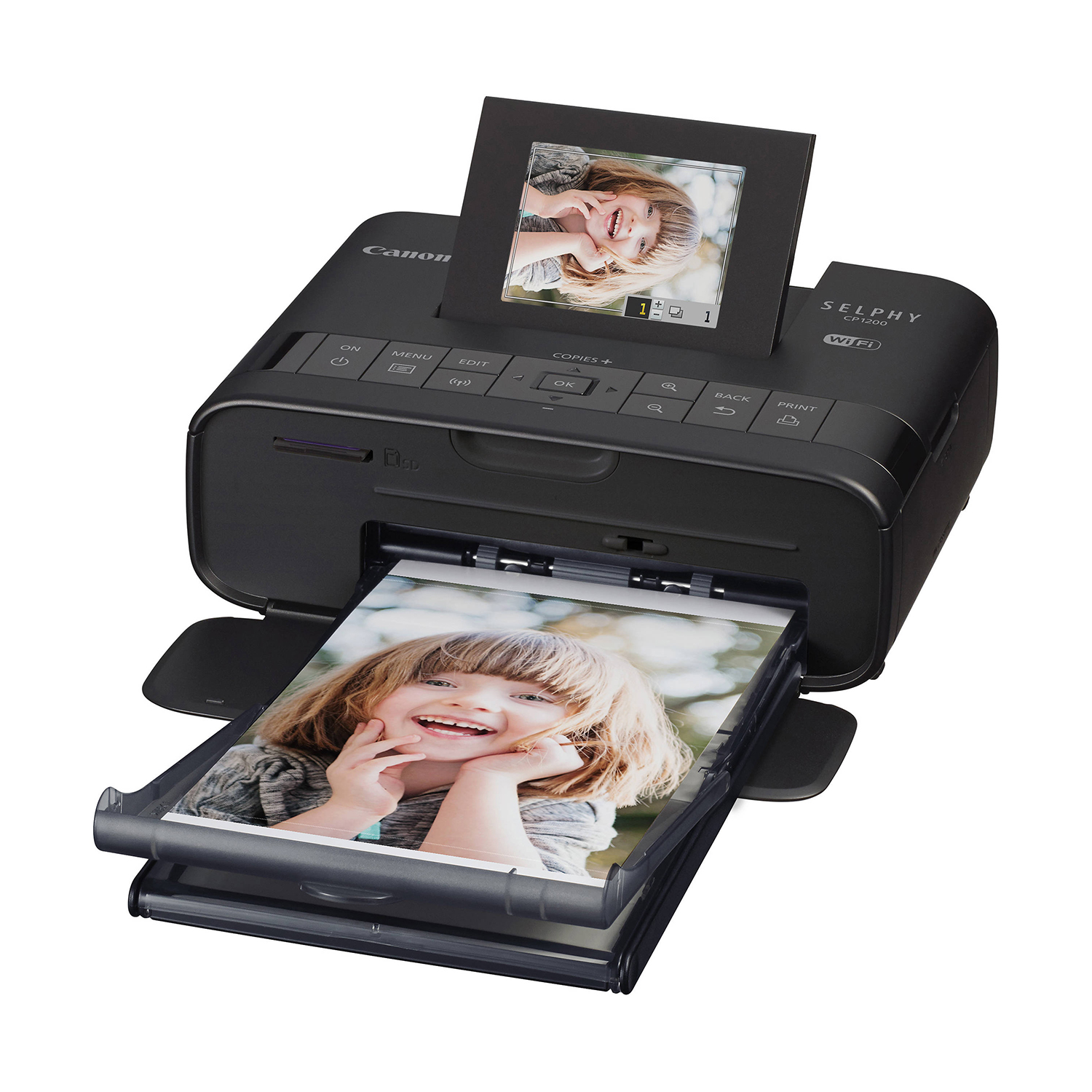 Canon Selphy CP 1300 - Sort - PRINTER OG BLÆK - C.P. FOTO